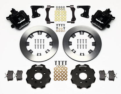 Wilwood Rear Parking Brake Caliper Brake Kit - 2.71" Axle Offset - 12.19" Rotors | 92-95 Civic / 93-97 Del Sol / 90-01 Integra (140-10211)