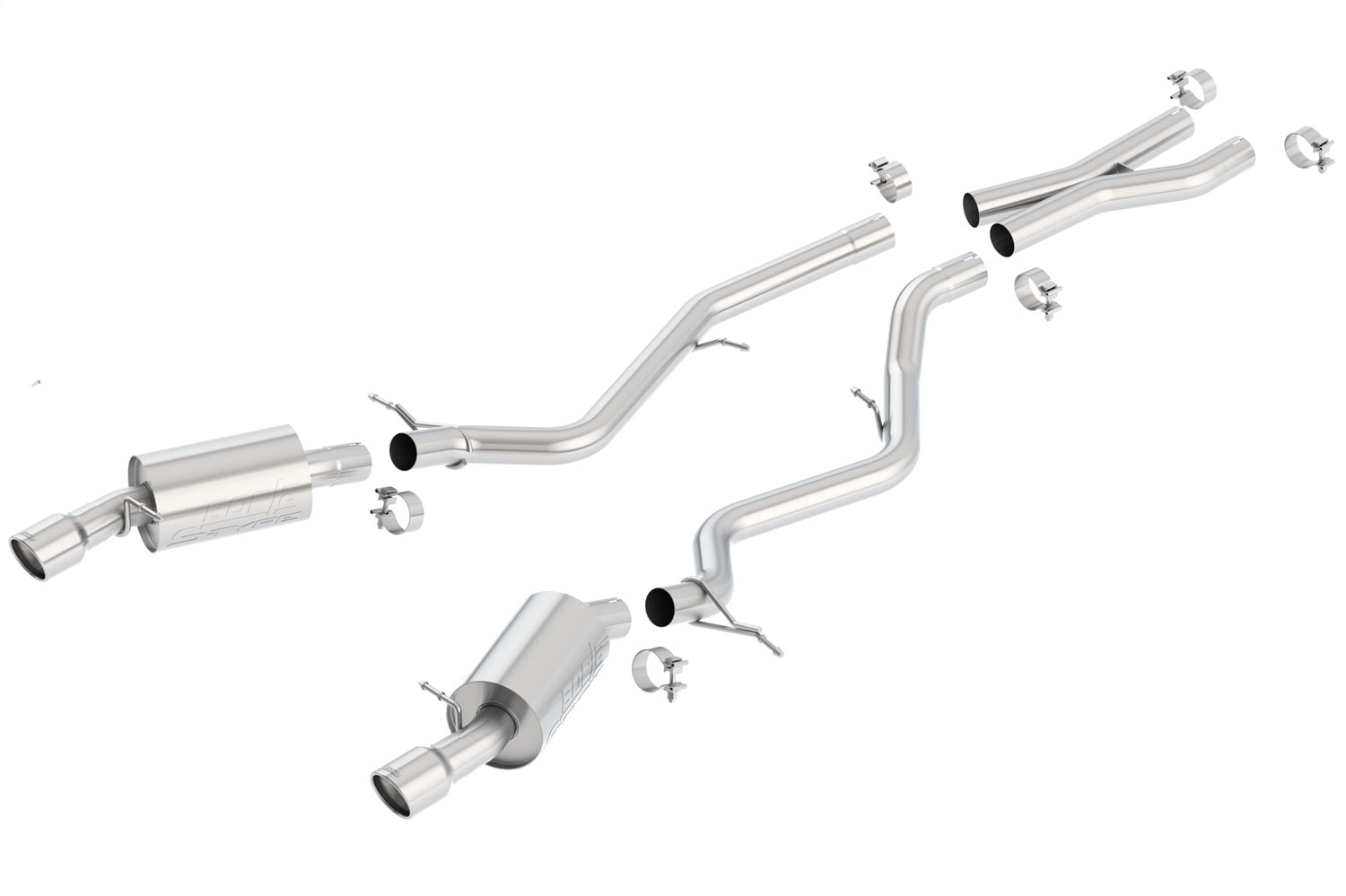 Borla 07-08 BMW 335i Aggressive Catback | BMW 335i (07-10) (140276)