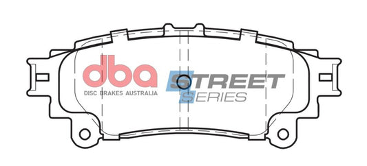 DBA Rear Street Series Brake Pads | Lexus GS200t (16-17) (DB2245SS)