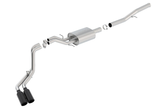 Borla S-Type Cat-Back Silverado/Sierra 1500 14-18 6.2L | Crew/Ext Cab 143.5in (140576BC)
