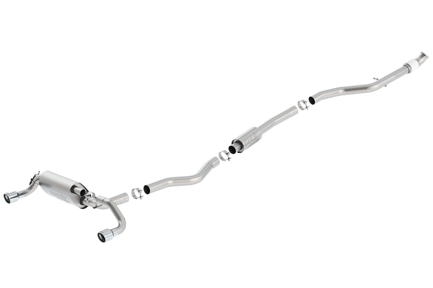 Borla Atak Cat-Back BMW 335i/435i 13-16 3.0in SS | Sedan/Coupe (12-16) (140580)