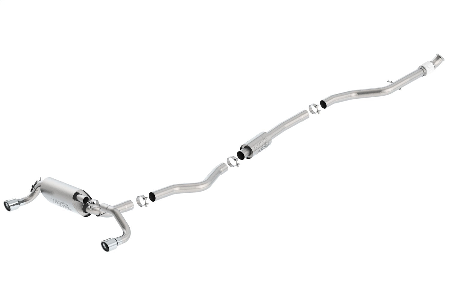 Borla Atak Cat-Back BMW 335i/435i 13-16 3.0in SS | Sedan/Coupe (12-16) (140580)