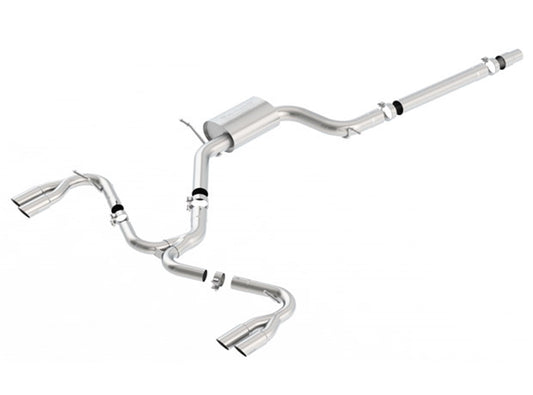 Borla SS 2.5in S-Type Catback Exhaust | Seat Leon Cupra 14-19 (140741SB)