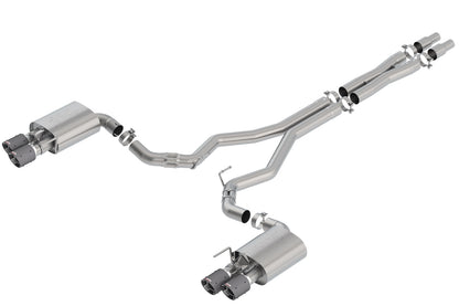 Borla Perf 3in Atak Catback Exhaust w/ Valves | Ford Mustang GT (18-23) (140743CF)