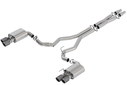 Borla Perf 3in Atak Catback Exhaust w/ Valves | Ford Mustang GT (18-23) (140743CFBA)