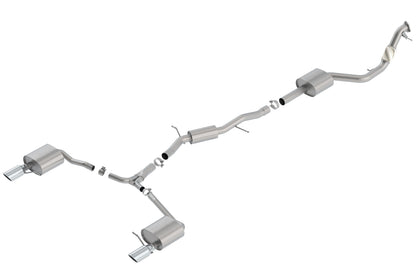 Borla ATAK Cat-Back A4 Quattro 2.0L i4 AT/MT (140759) | Audi