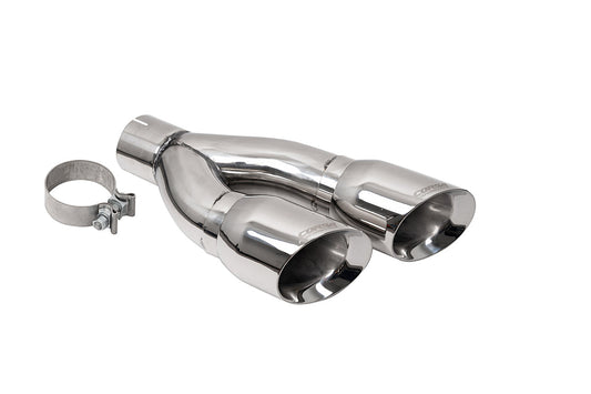 CORSA Replacement / 4.0 in Twin Slash Tip Kit | 2022-2024 Tundra Systems (14078)