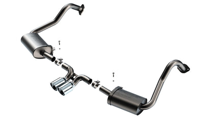 Borla S-Type Cat-Back | Porsche 718 Cayman/Boxster 2.0L (17-22) (140817)