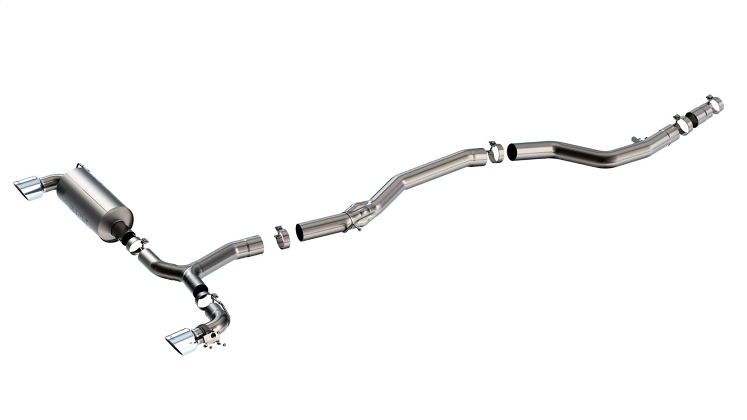 Borla 20-25 Toyota GR Supra ATAK Cat-Back | 3.5in Dual, Chrome Tips (140826)