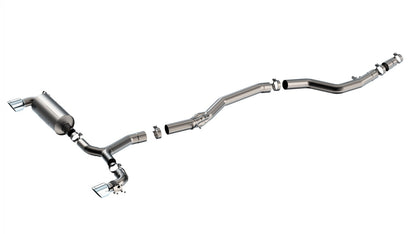 Borla 20-25 Toyota GR Supra ATAK Cat-Back | 3.5in Dual, Chrome Tips (140826)