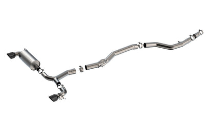 Borla Perf ATAK Cat-Back Supra 3.5in Dual | RWD (140826BC)