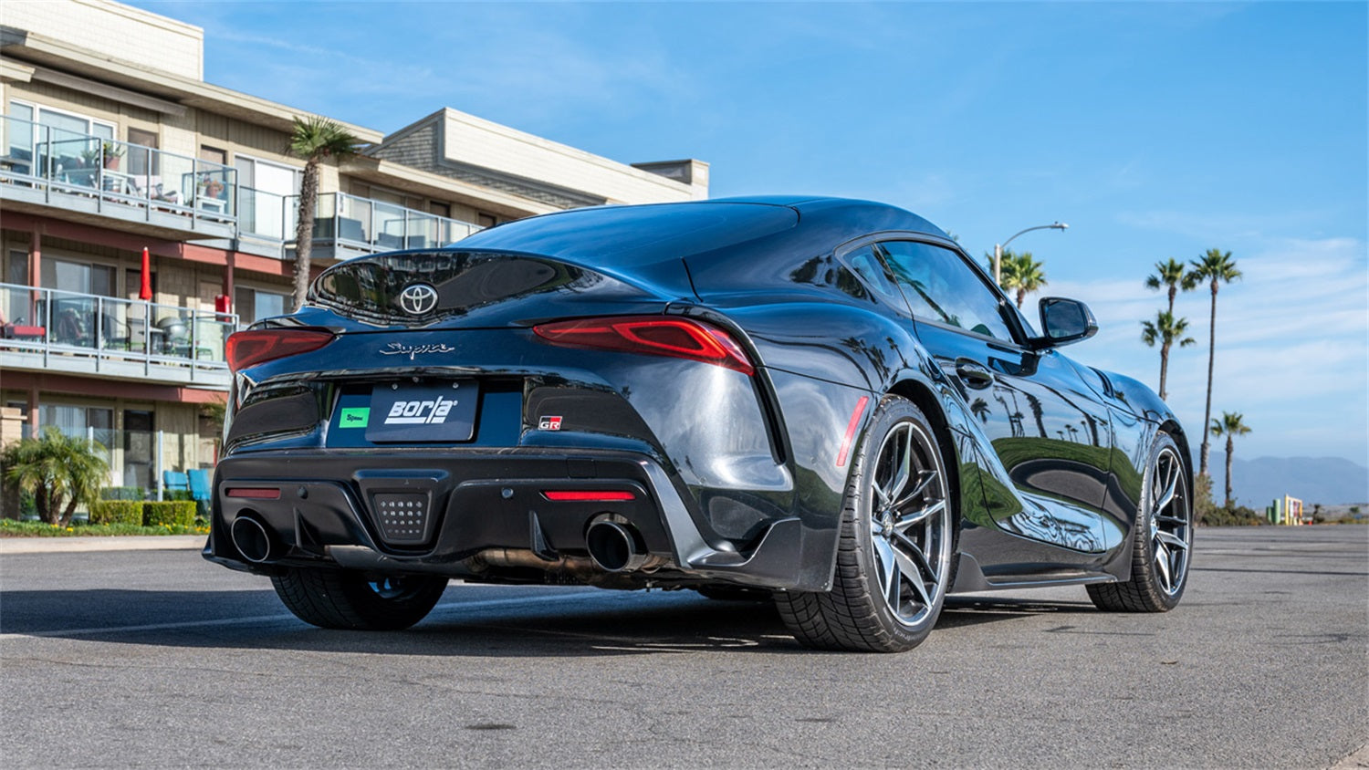 Borla Perf ATAK Cat-Back Supra 3.5in Dual | RWD (140826BC)