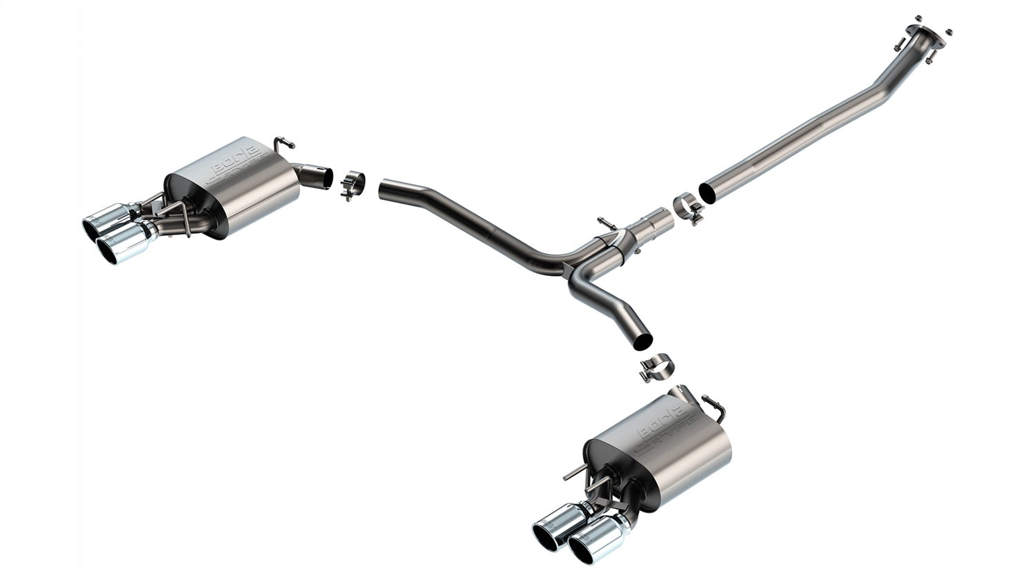 Borla 18-22 Toyota Camry XSE S-Type Cat-Back SS | 2.5L 4 Cyl (140853)