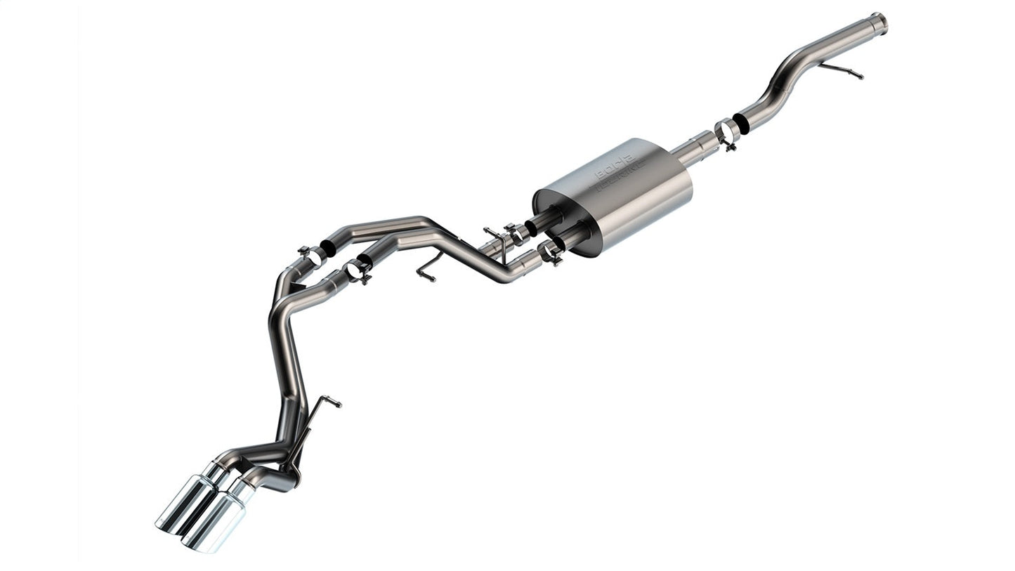 Borla 21-22 Chevy Tahoe 5.3L V8 Touring Cat-Back SS | Tahoe Z71/GMC Yukon AT4 (140854)