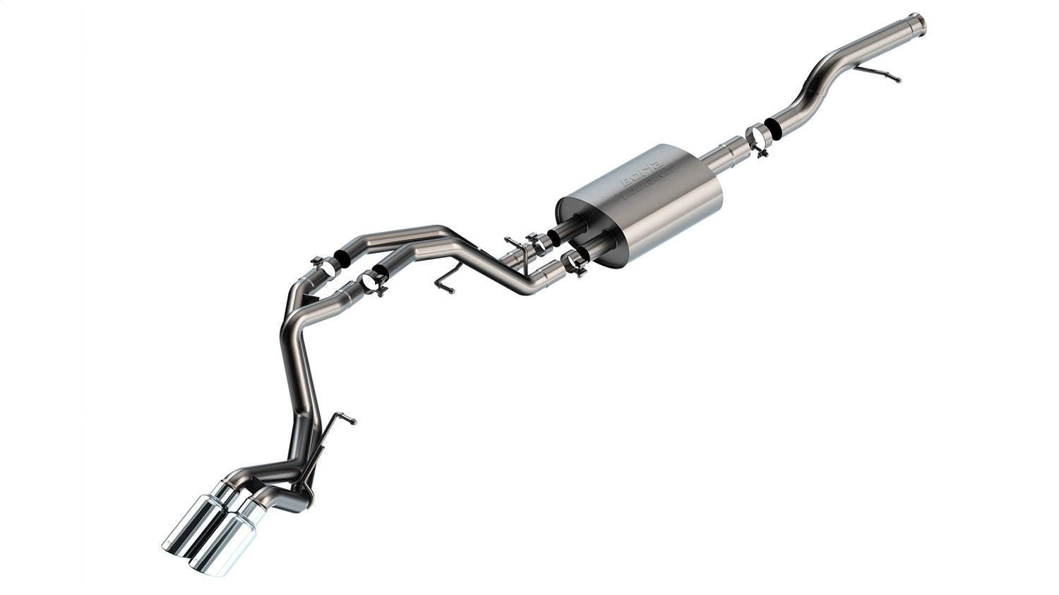 Borla 21-22 Chevy Tahoe 5.3L V8 Touring Cat-Back SS | Tahoe Z71/GMC Yukon AT4 (140854)
