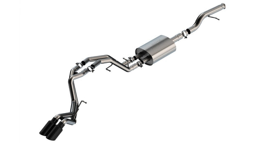 Borla 3in/2.25in Touring Cat-Back Exhaust | Chevy Tahoe 21-22 5.3L V8 2/4WD (140854BC)
