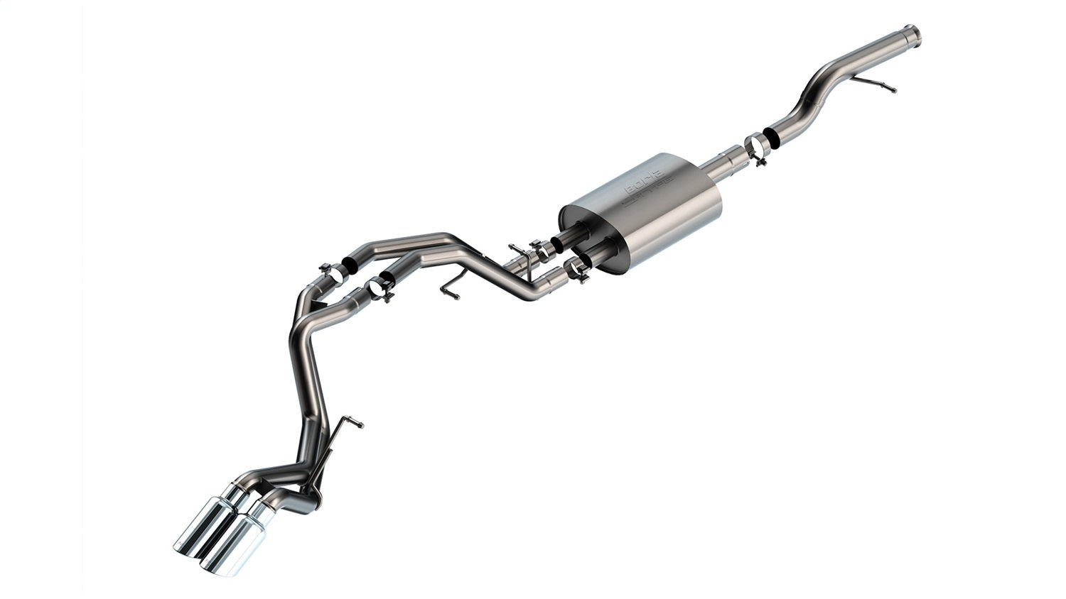 Borla 21-22 Chevy Tahoe 5.3L V8 AT S-Type Cat-Back SS | Tahoe Z71/GMC Yukon AT4 (140855)