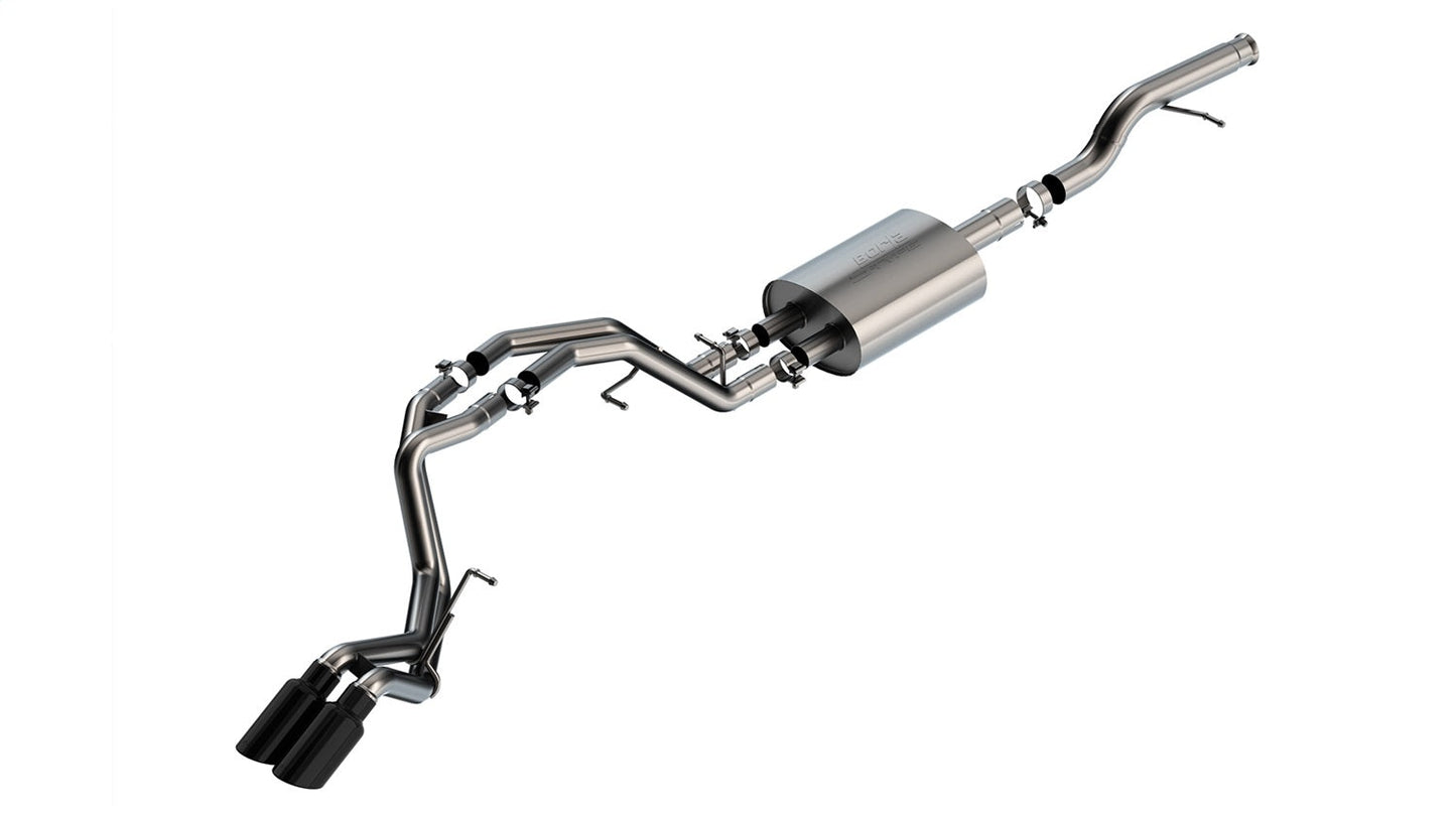 Borla 3in/2.25in S-type Cat-Back Exhaust | Chevy Tahoe 21-22 5.3L V8 2/4WD (140855BC)