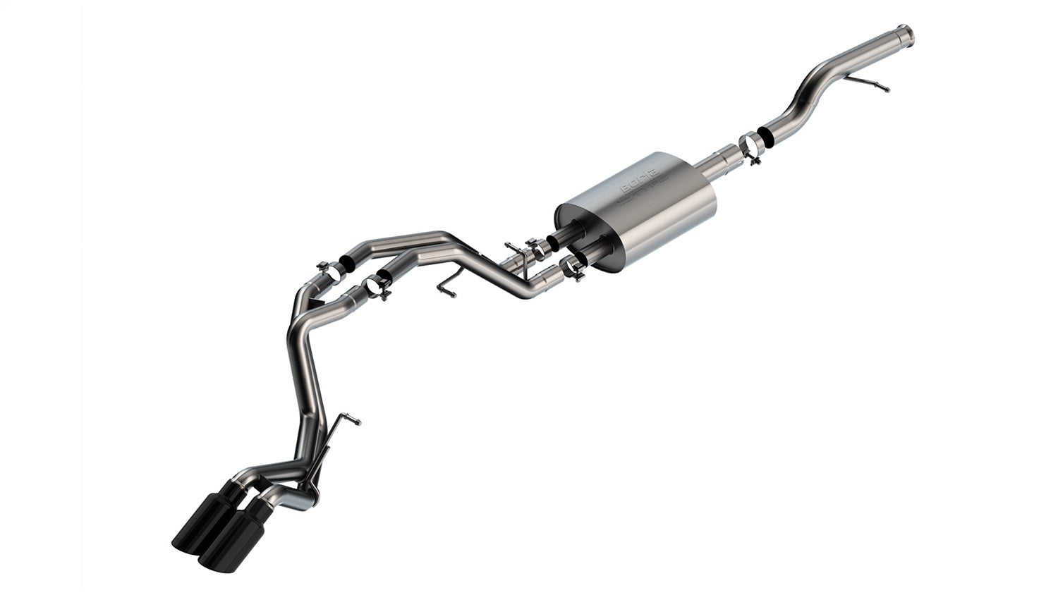 Borla 3in/2.25in S-type Cat-Back Exhaust | Chevy Tahoe 21-22 5.3L V8 2/4WD (140855BC)