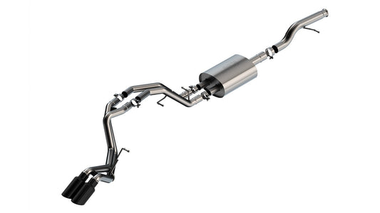 Borla 3in/2.25in S-type Cat-Back Exhaust | Chevy Tahoe 21-22 5.3L V8 2/4WD (140855BC)