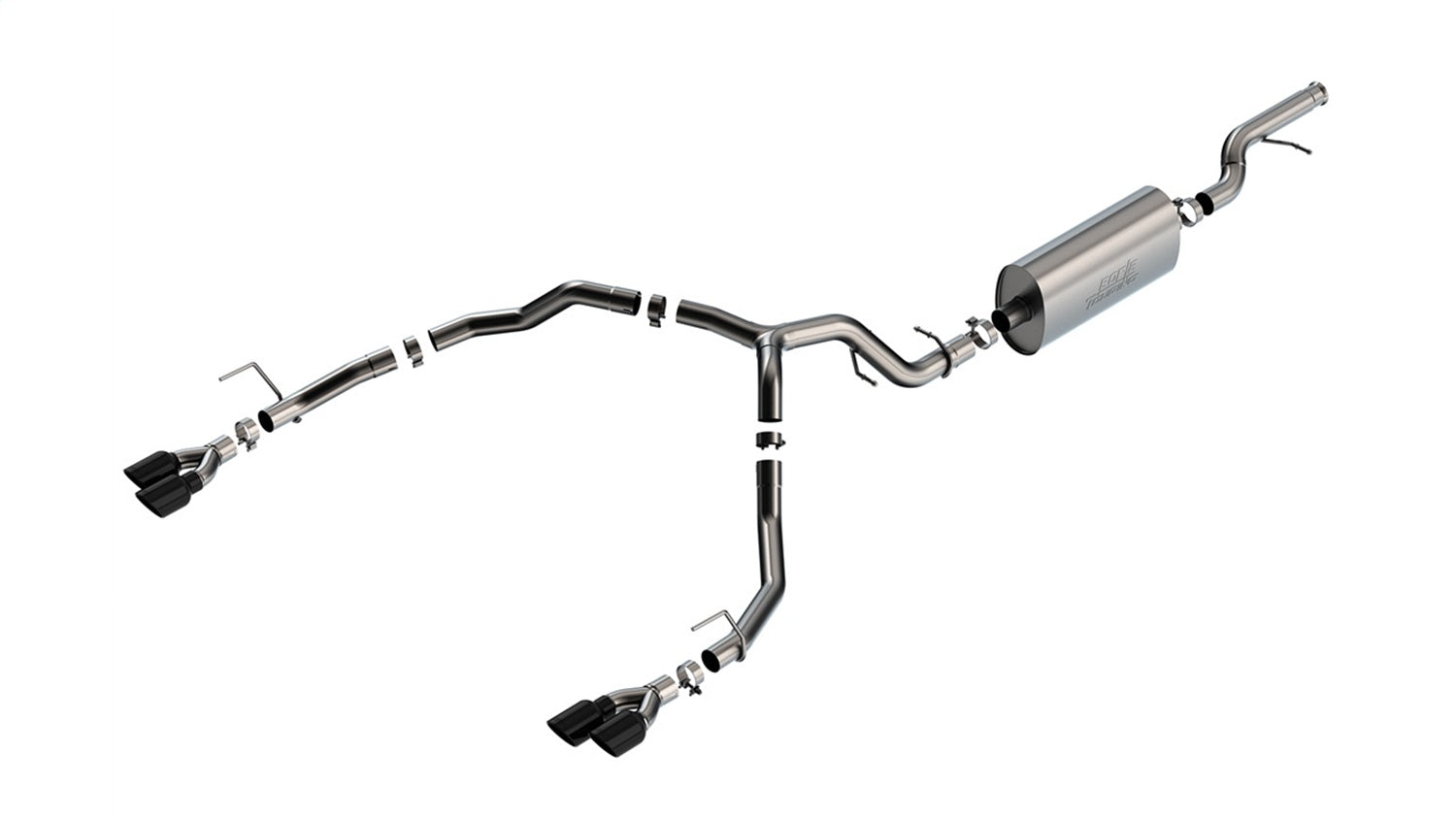 Borla 5.3L V8 Touring Cat-Back w/ Black Tips | Chevy Tahoe (21-22) (140856BC)