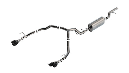 Borla 5.3L V8 Touring Cat-Back w/ Black Tips | Chevy Tahoe (21-22) (140856BC)