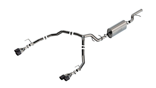 Borla 5.3L V8 Touring Cat-Back w/ Carbon Tips | Chevy Tahoe (21-22) (140856CF)