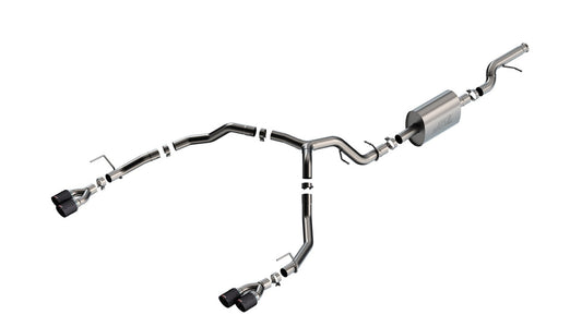 Borla 5.3L V8 SS S-Type Cat-Back w/ Carbon Fiber Tips | Chevy Tahoe (21-22) (140857CF)
