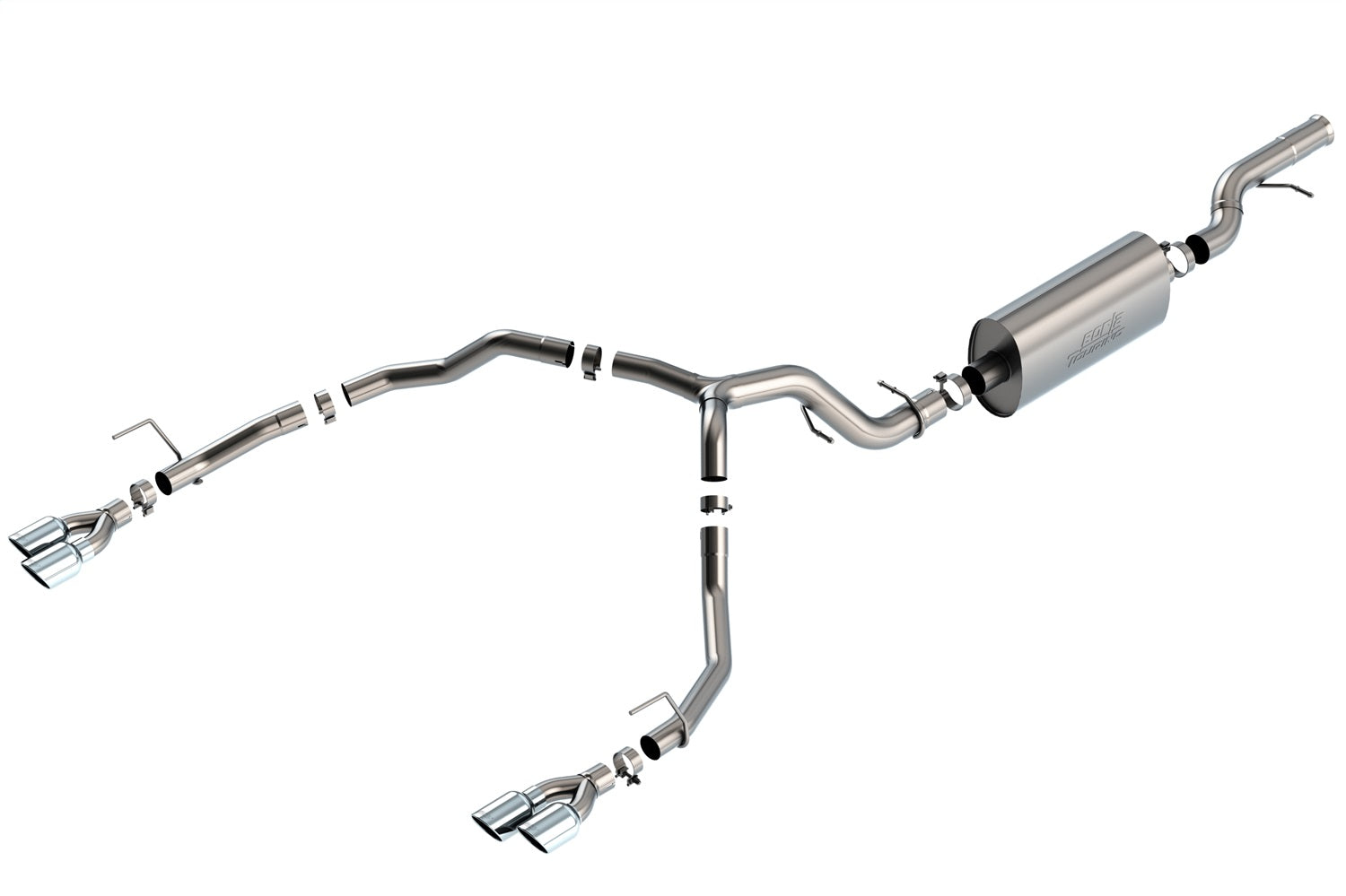 Borla 6.2L V8 Touring Cat-Back | Chevy Tahoe (21-22) (140858)