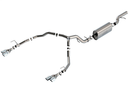 Borla 6.2L V8 Touring Cat-Back | Chevy Tahoe (21-22) (140858)