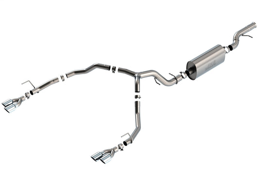 Borla 6.2L V8 Touring Cat-Back | Chevy Tahoe (21-22) (140858)