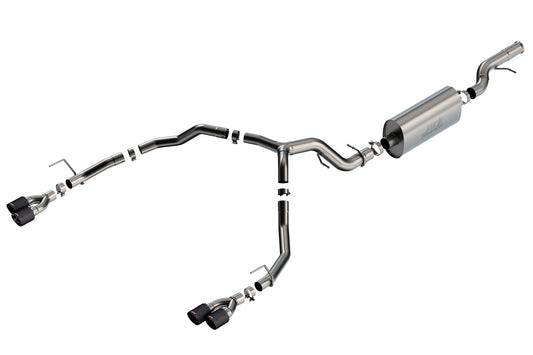 Borla 6.2L V8 SS Touring Cat-Back w/ Carbon Fiber Tips | Chevy Tahoe (21-22) (140858CF)