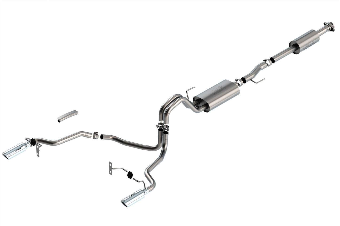 Borla 140862 Cat-Back Touring 2.7L/3.5L F-150 | 21 (SPF140862-12K)