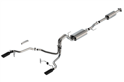 Borla 140862BC F-150 2021 2.7L/3.5L Cat-Back Touring | 4dr CC SB EC (SPF140862BC)