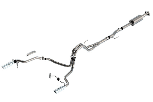 Borla 140863 S-Type Cat-Back 2.7L/3.5L F-150 | 21 (SPF140863-12K)