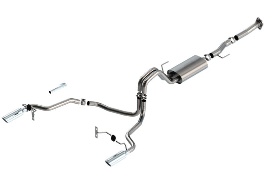 Borla 5.0L F-150 2dr RC SB Cat-Back S-Type | Ford F-150 (21) (140868)