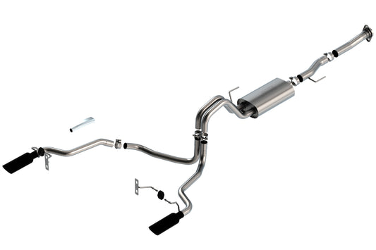 Borla 3in/2.25in S-Type Cat-Back | Ford F-150 5.0L (21) (140868BC)