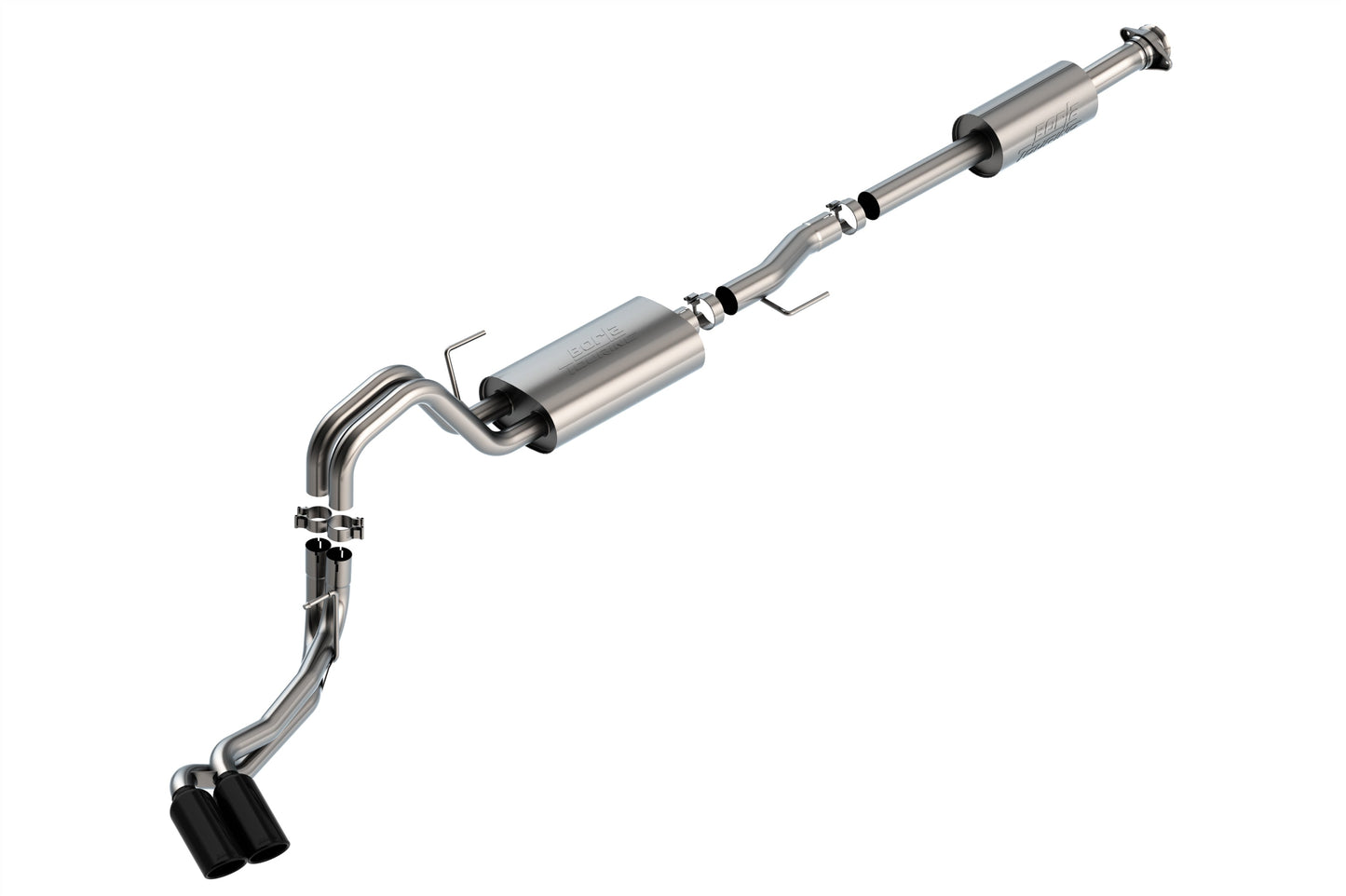Borla 140870BC F-150 2021 2.7L/3.5L Cat-Back Touring | 4dr CC SB EC (SPF140870BC)
