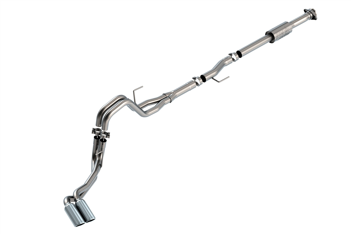 Borla 2.7/3.5L F-150 Cat-Back AK | 2021 4dr CC SB Lari/King R/Platinum (140872) (6'7" Bed)