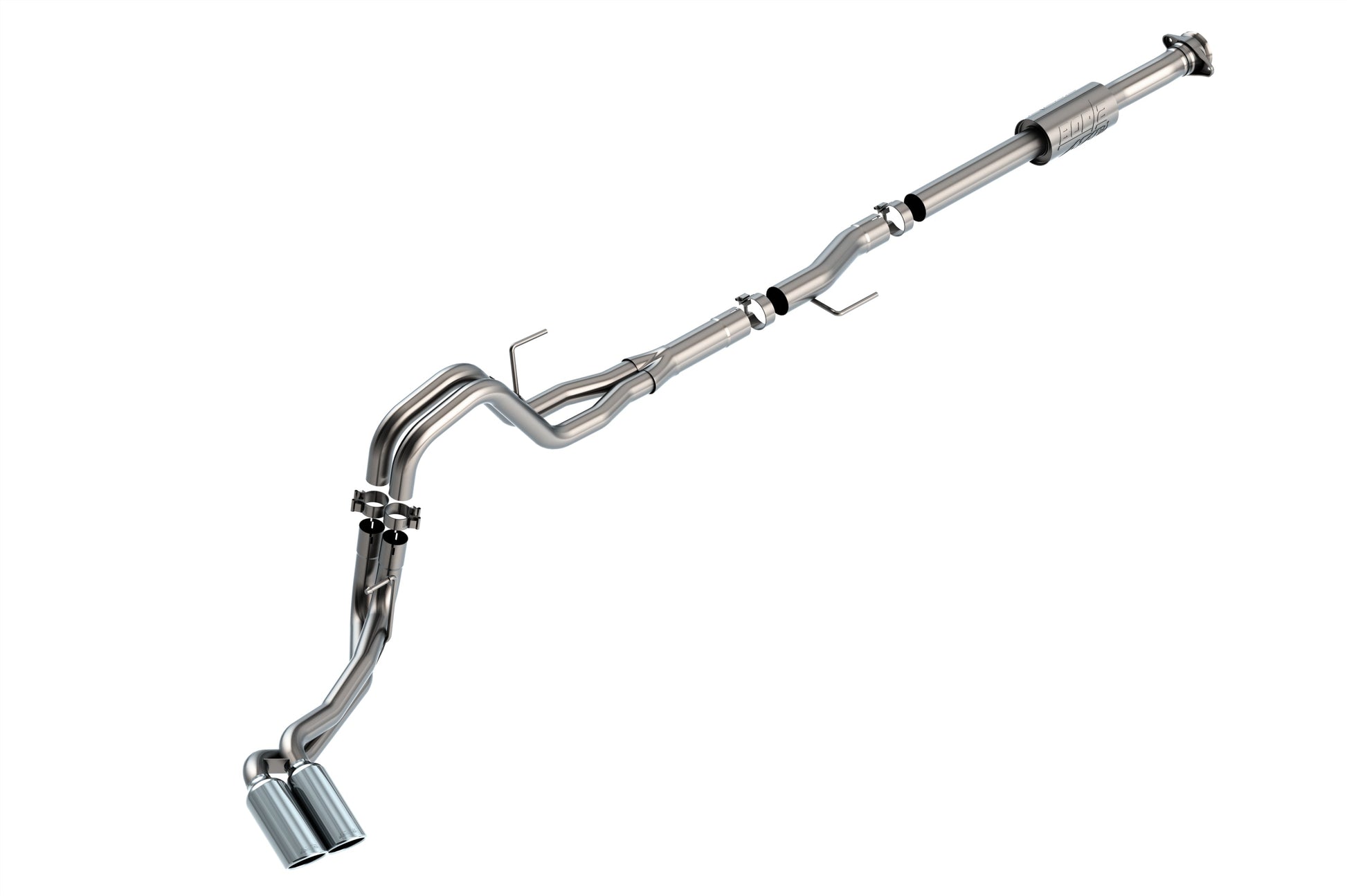 Borla 2.7/3.5L F-150 Cat-Back AK | 2021 4dr CC SB Lari/King R/Platinum (140872) (6'7" Bed)