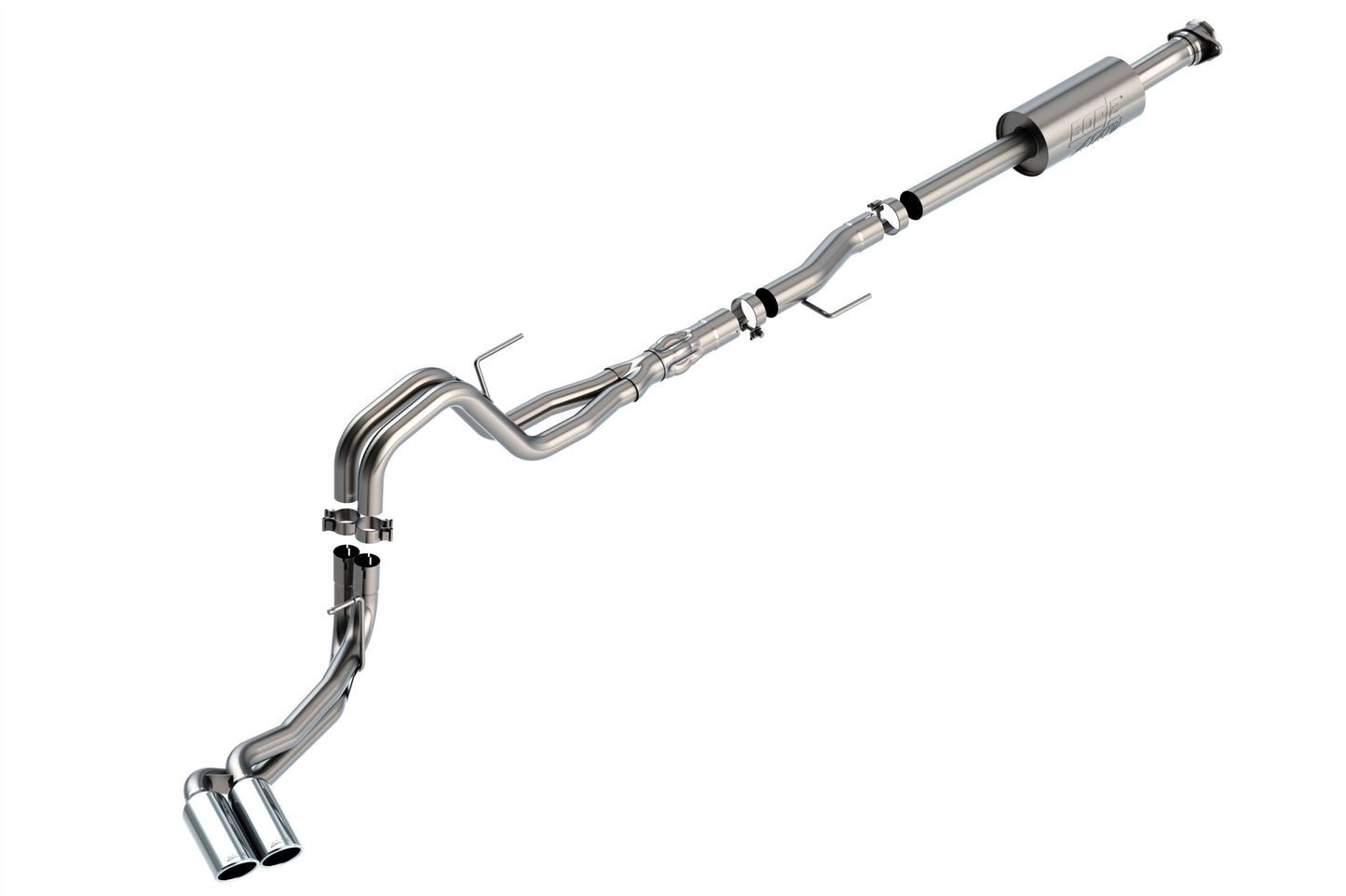 Borla 5.0L F-150 Cat-Back ATAK | 2021 4dr CC SB Lariat/KR/Platinum (140875) (6'7" Bed)