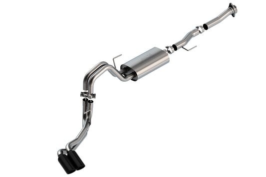 Borla 5.0L F-150 Cat-Back S-Type | 2021 2dr RC SB XL/XLT (140876BC) (6'7" Bed)
