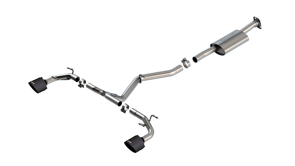 Borla 22+ Subaru BRZ/Toyota GR86 2.4L S-Type Cat-Back System