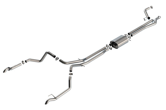 Borla S-Type Cat-Back | Chevy Silverado ZR2/AT4X 6.2L (22-23) (140916)