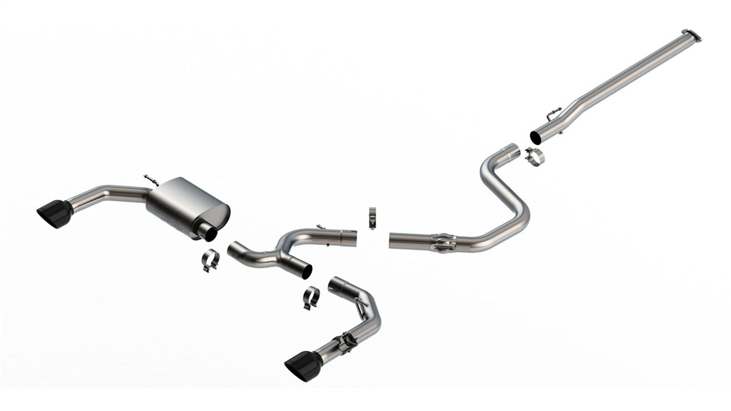 Borla 22-23 Hyundai Elantra N 2.0L Turbo Catback Exhaust Black Chrome | Elantra N (140925BC) (SPF140925BC)