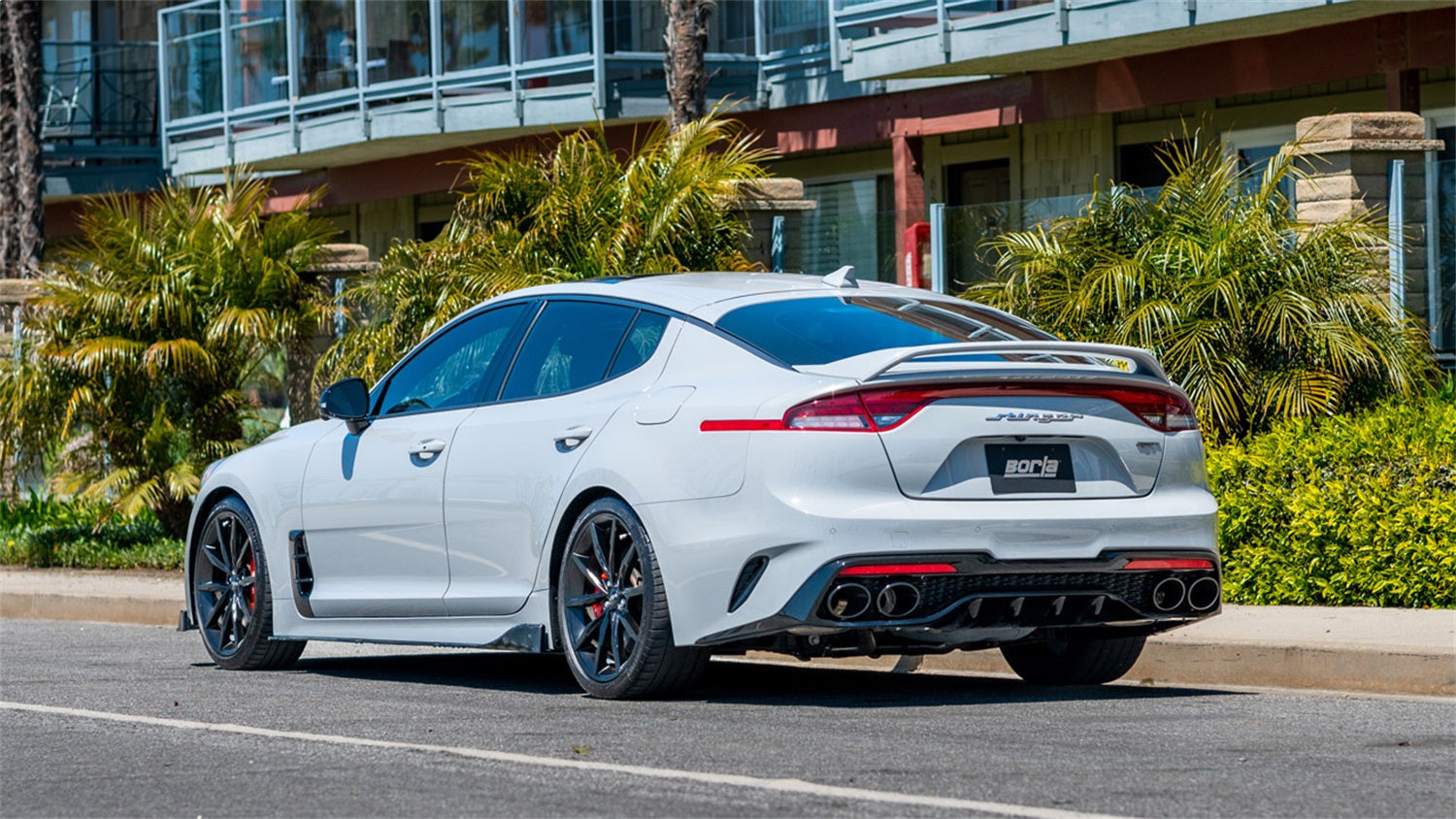 Borla Perf 4DR RWD Kia Stinger 3.3L V6 Turbo Dual Split S-Type Cat-Back (140936) | 22-23