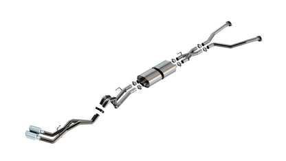 Borla S-Type Cat-Back | Toyota Tundra 22-24 3.4L V6 Hyb. Ext. Cab/Std Bed (145.7in WB) (140939)