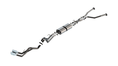 Borla ATAK Cat-Back | Toyota Tundra 22-24 3.4L V6 Hyb. Ext. Cab/Std Bed (145.7in WB) (140940)