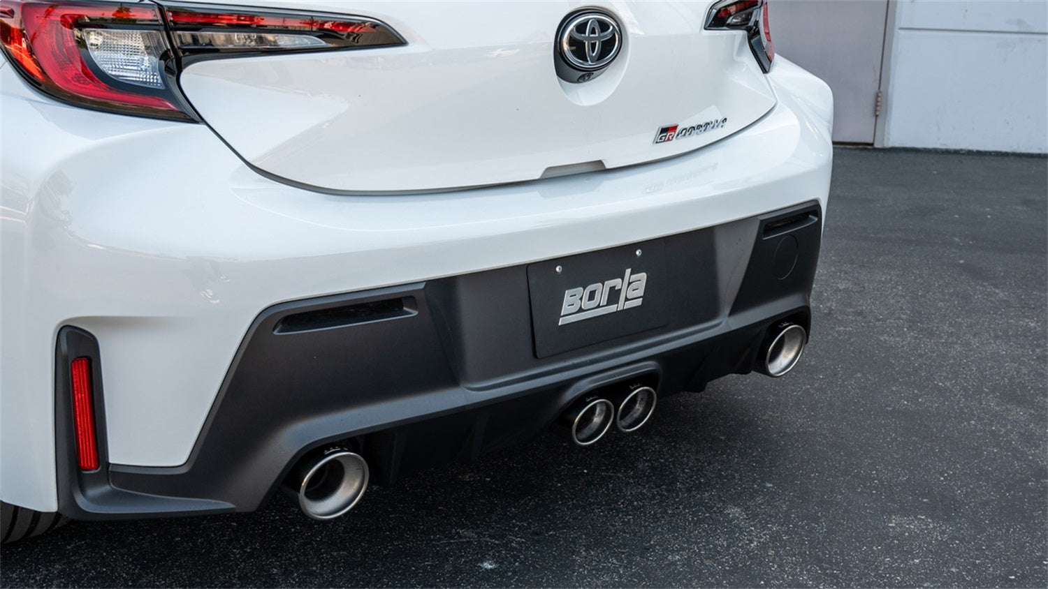 Borla 23-24 Toyota GR Corolla ATAK Cat-Back System | ATAK w/ Quad Tips (140942-12K)