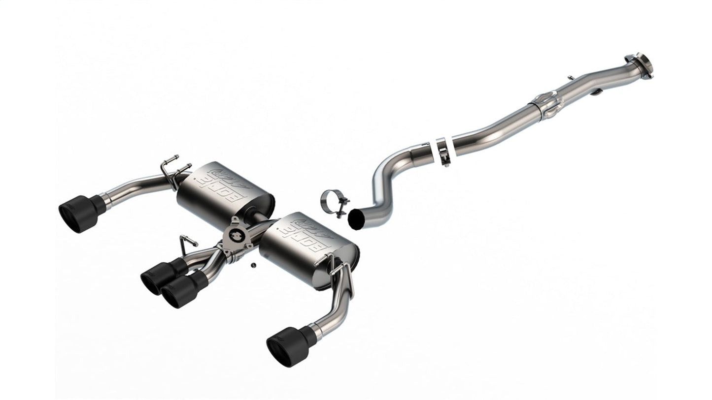 Borla 23-24 Toyota GR Corolla ATAK Cat-Back w/ Black Tips | ATAK w/ Quad Tips (140942CB-12K)